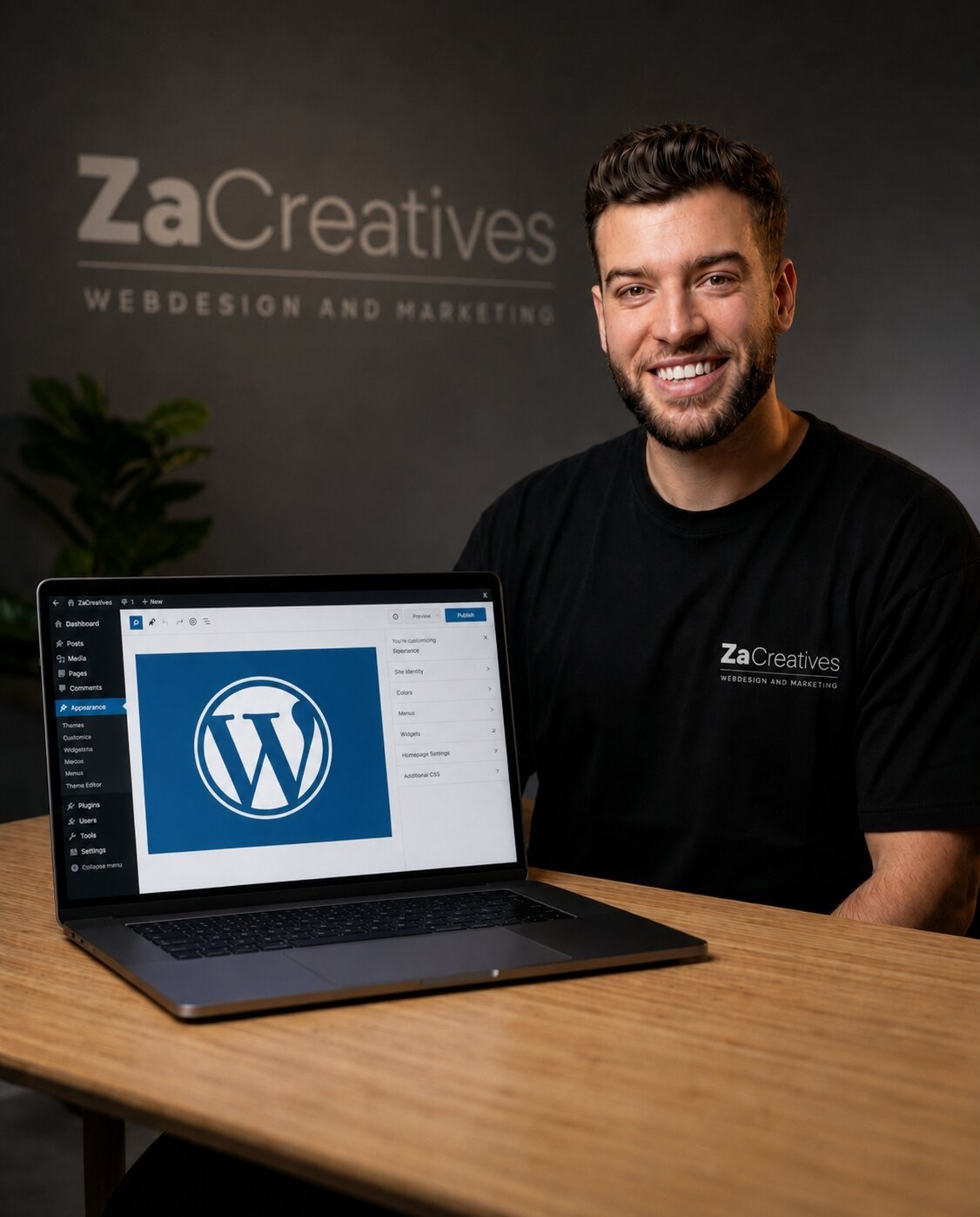 wordpress website laten maken door Zacreatives